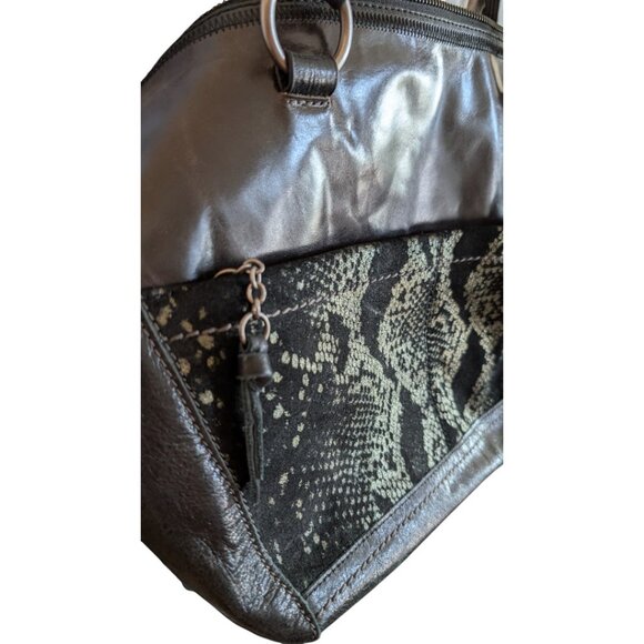 NEW the sak Leather Animal Print Bag - Picture 4 of 11